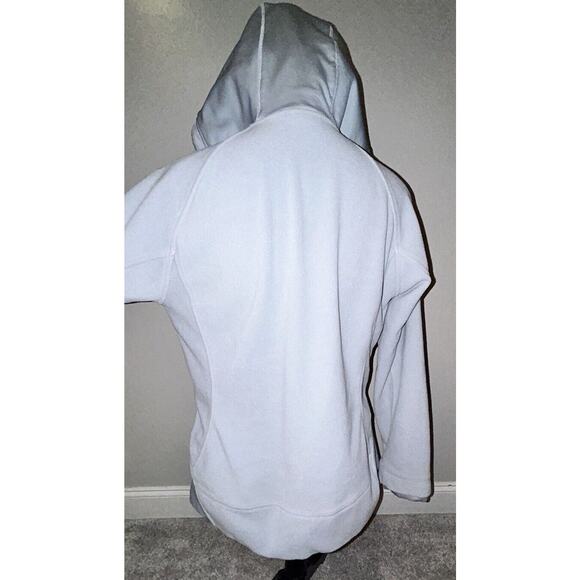 Columbia Women's Size L Full-Zip Gray Blue Polar‎ Fleece Jacket - Picture 3 of 8